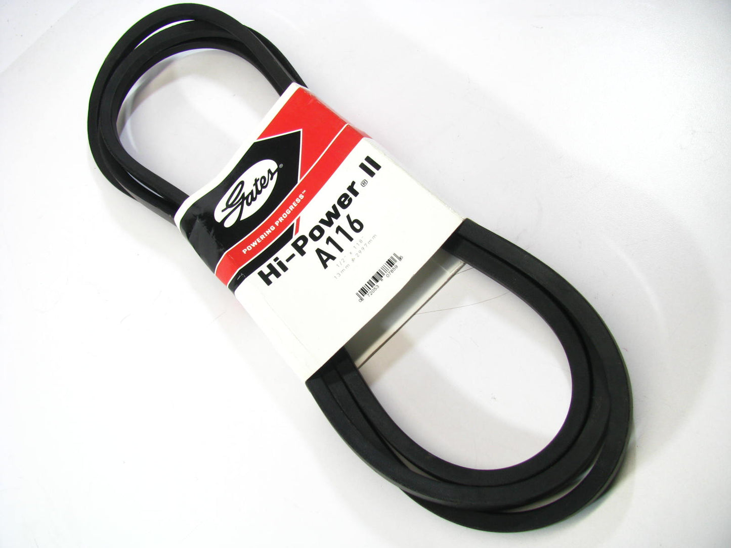 Gates A116 Industrial Accessory Drive Belt - 1/2'' X 118''