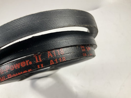 Gates A118 Industrial Accessory Drive Belt - 1/2'' X 121''