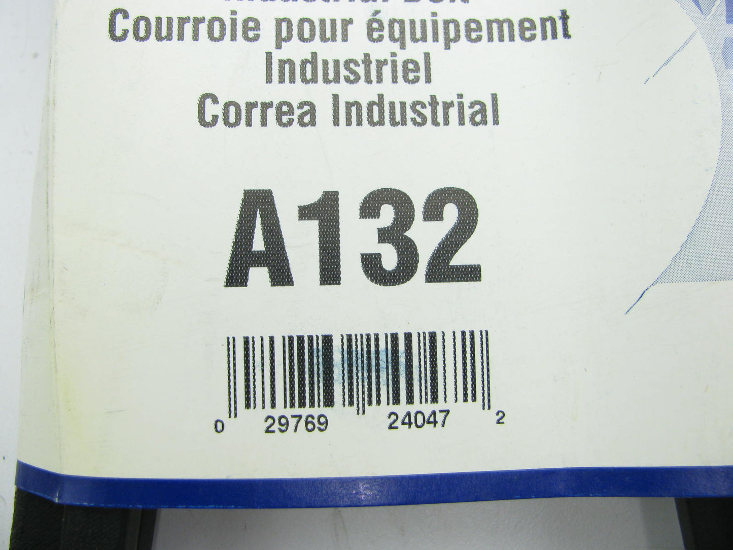 Gates A132 Industrial Accessory Drive Belt - 1/2'' X 134''