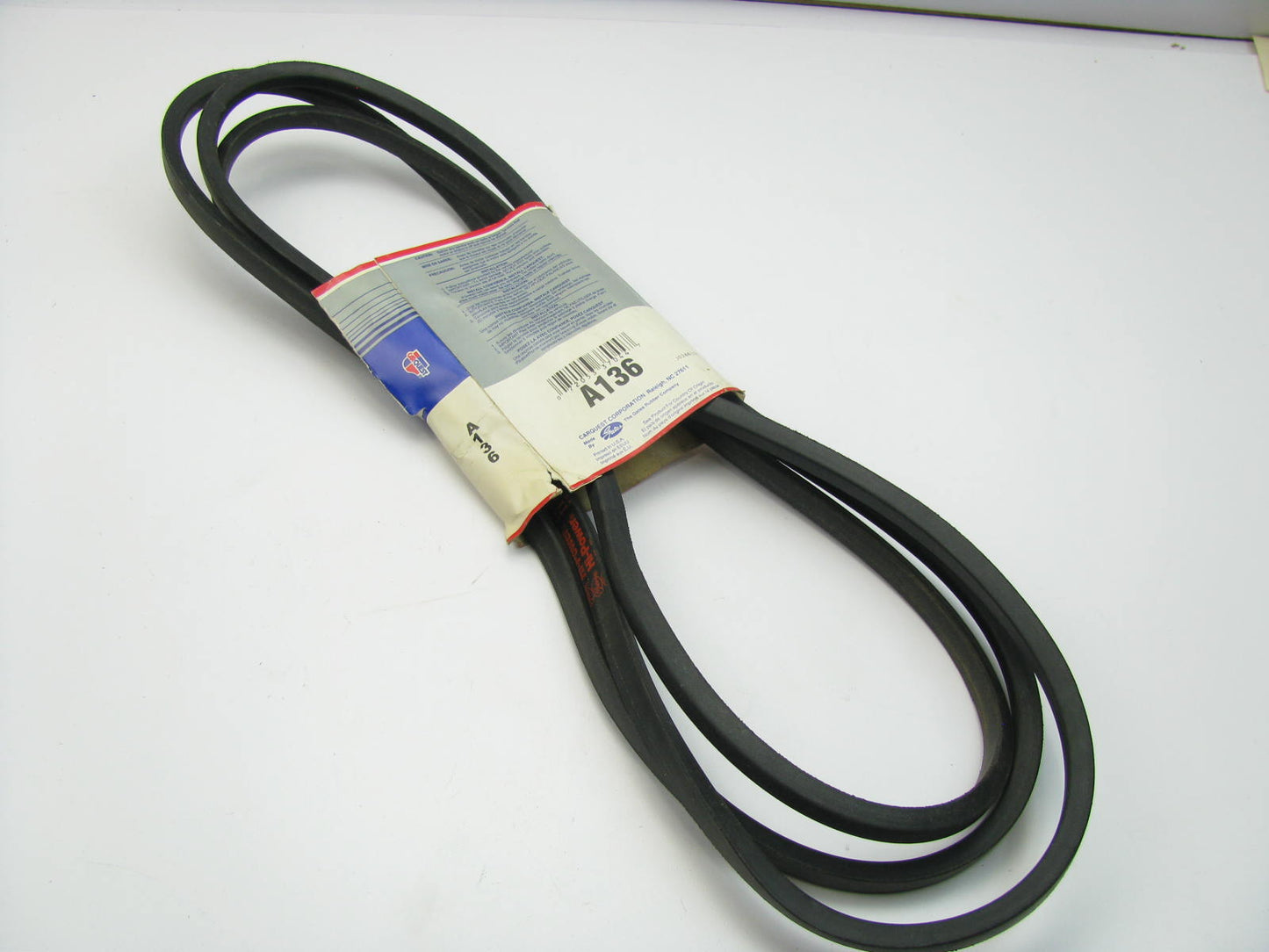 Gates A136 Industrial Accessory Drive Belt - 1/2'' X 138''