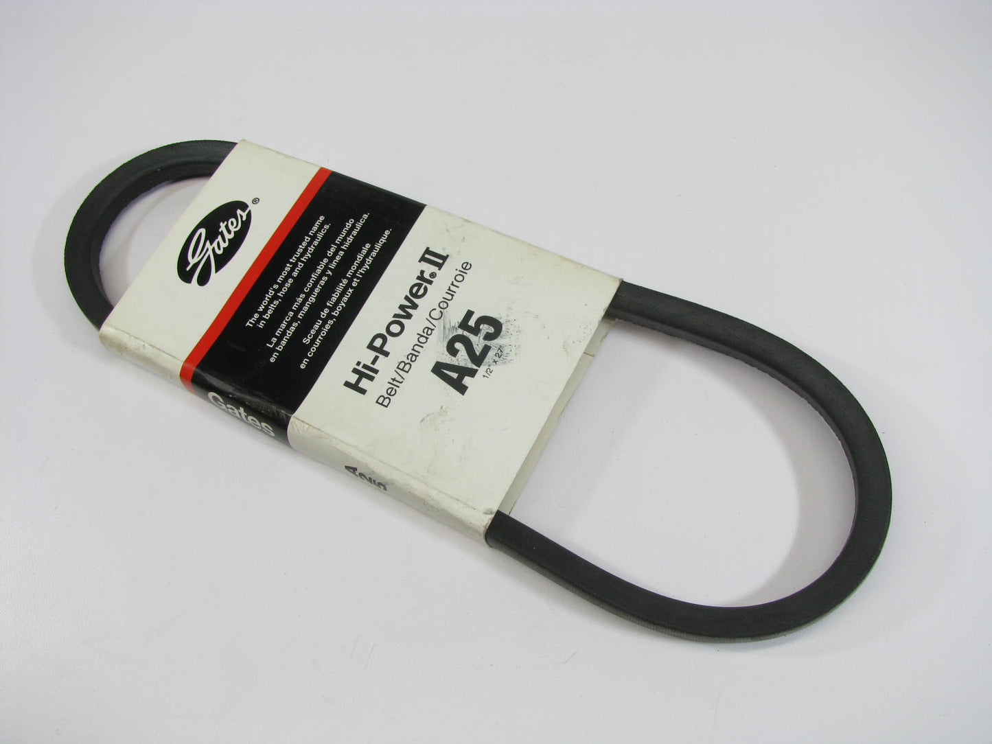 Gates A25 Industrial Accessory Drive Belt - 1/2'' X 27''