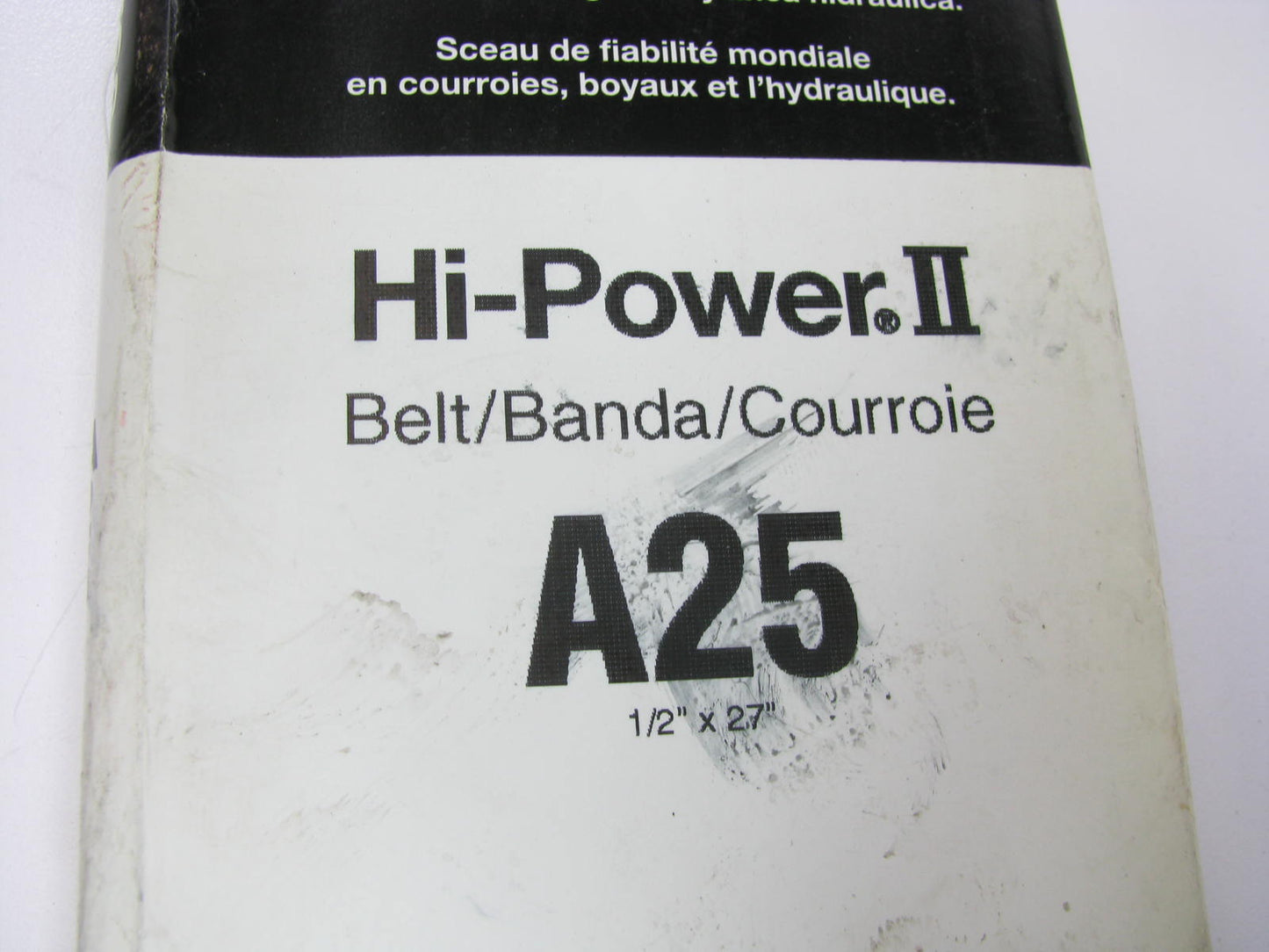 Gates A25 Industrial Accessory Drive Belt - 1/2'' X 27''