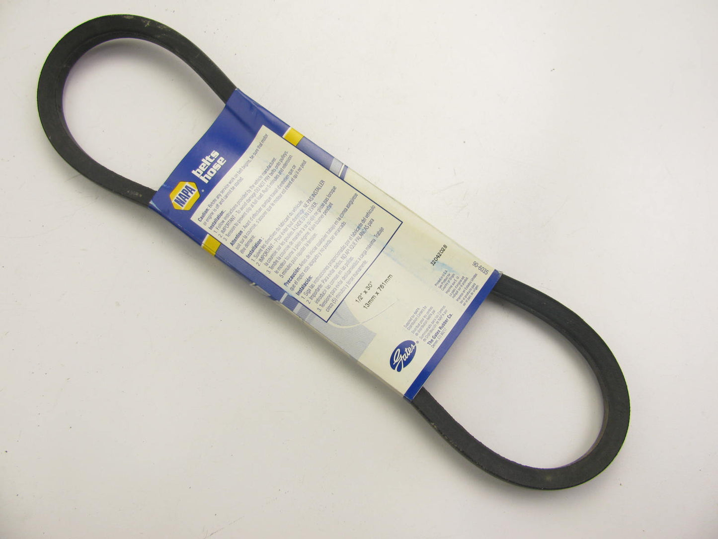 Gates A28 Industrial Accessory Drive Belt - 1/2'' X 30''