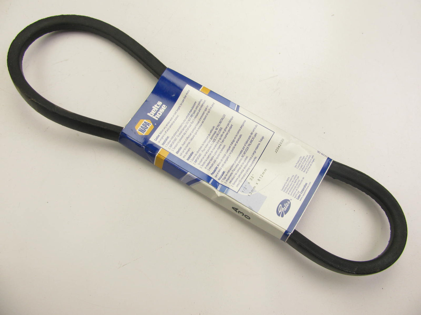 Gates A30 Industrial Accessory Drive Belt - 1/2'' X 32''