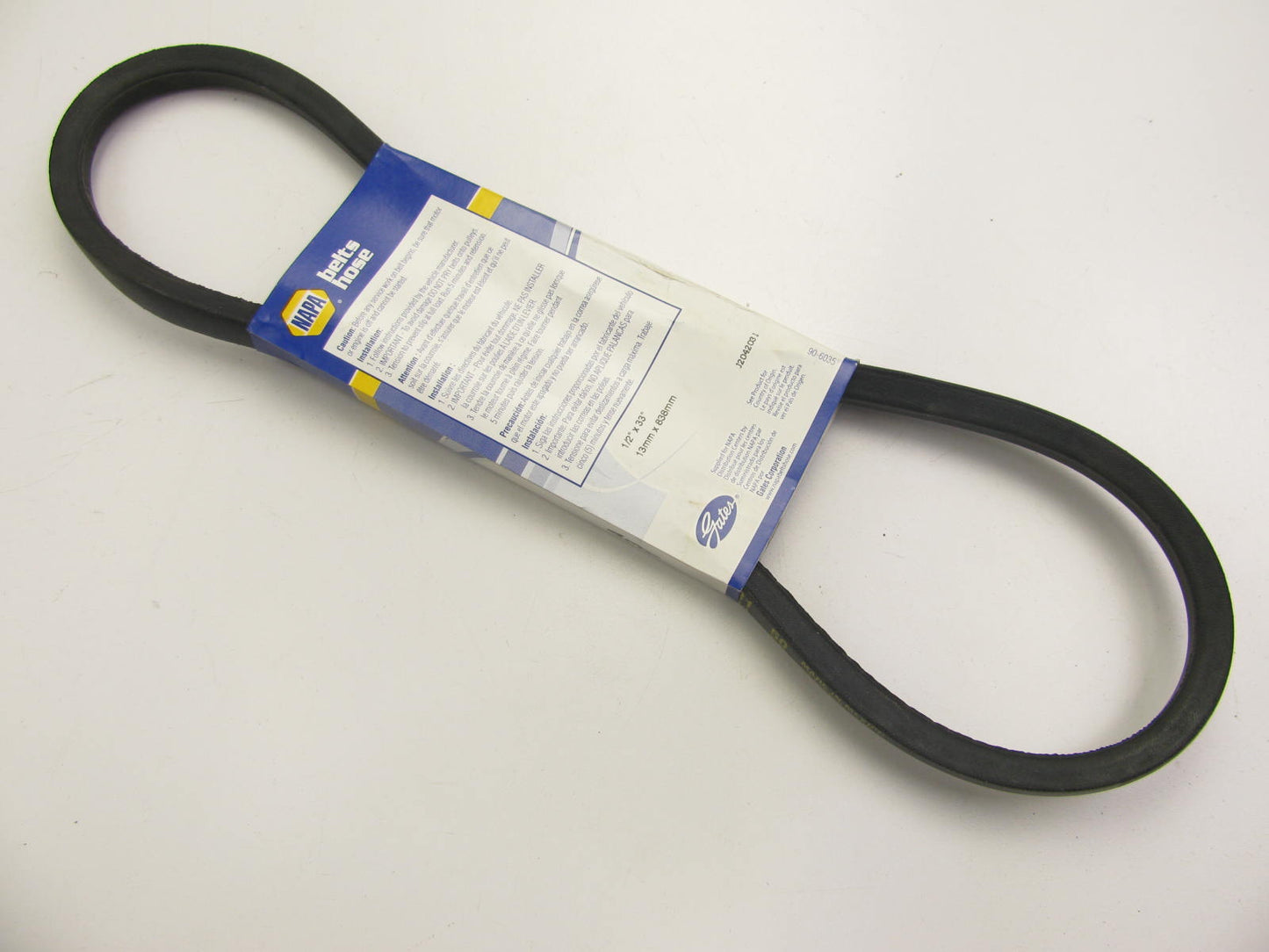 Gates A31 Industrial Accessory Drive Belt - 1/2'' X 33''