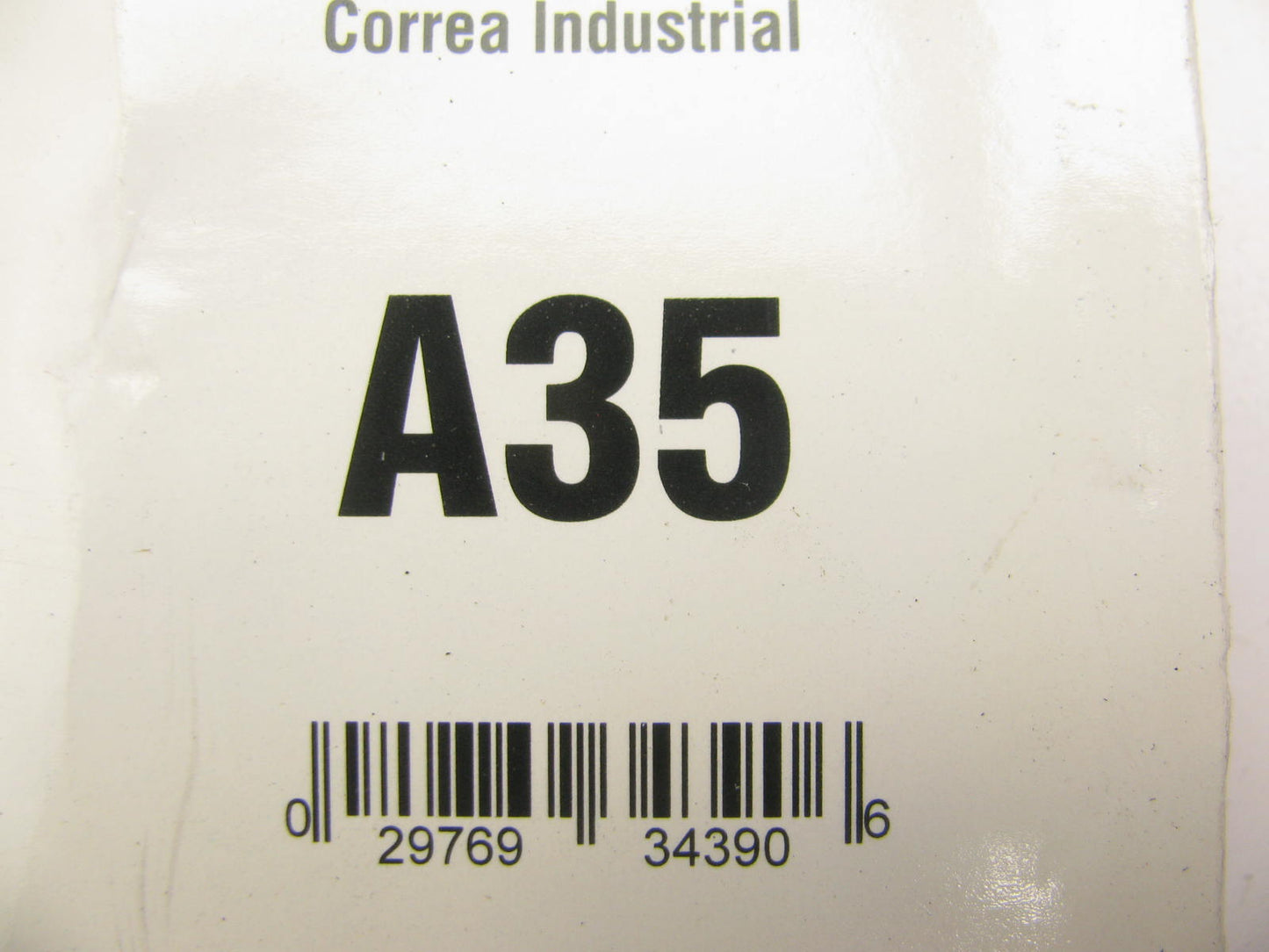 Gates A35 Industrial Accessory Drive Belt - 1/2'' X 37''