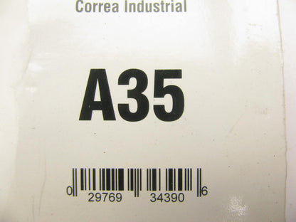 Gates A35 Industrial Accessory Drive Belt - 1/2'' X 37''