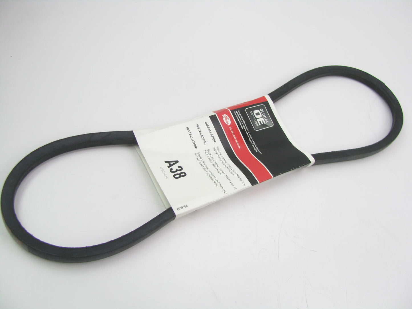 Gates A38 Industrial Accessory Drive Belt - 1/2'' X 40''