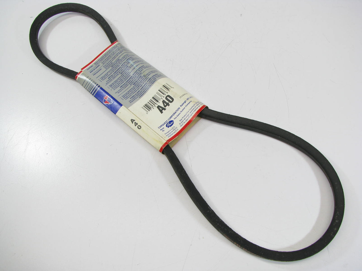 Gates A40 Industrial Accessory Drive Belt - 1/2'' X 42''