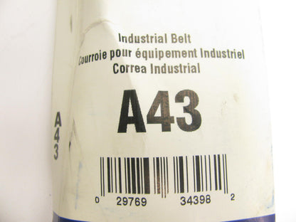 Gates A43 Hi-Power II Industrial Accessory Drive Belt - 1/2'' X 45''