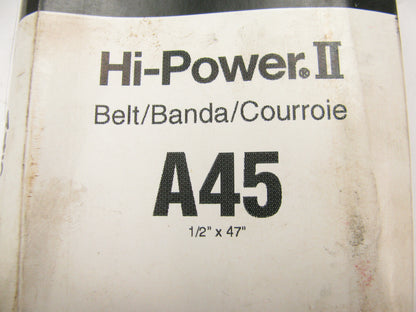 Gates A45 Industrial Accessory Drive Belt - 1/2'' X 47''