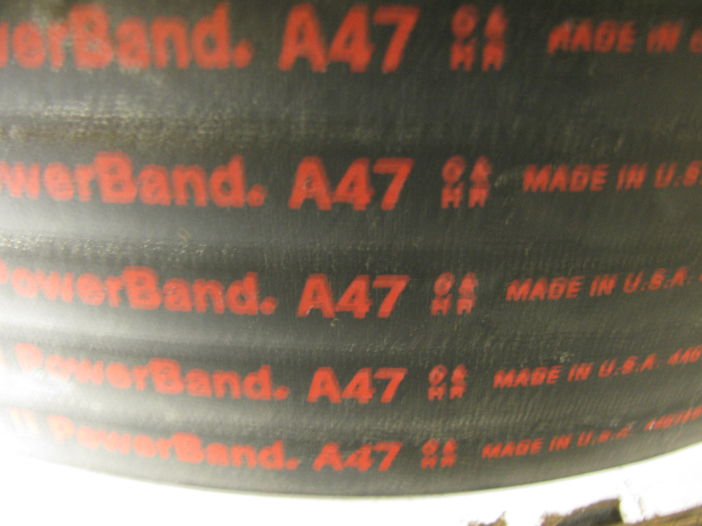 Gates 5/A47 V-Belt, A Section, 2-1/2'' Overall Width, 5/16'' Height, 49.0''