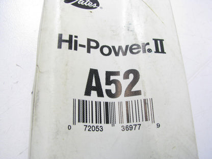 Gates A52 Industrial Accessory Drive Belt - 1/2'' X 54''