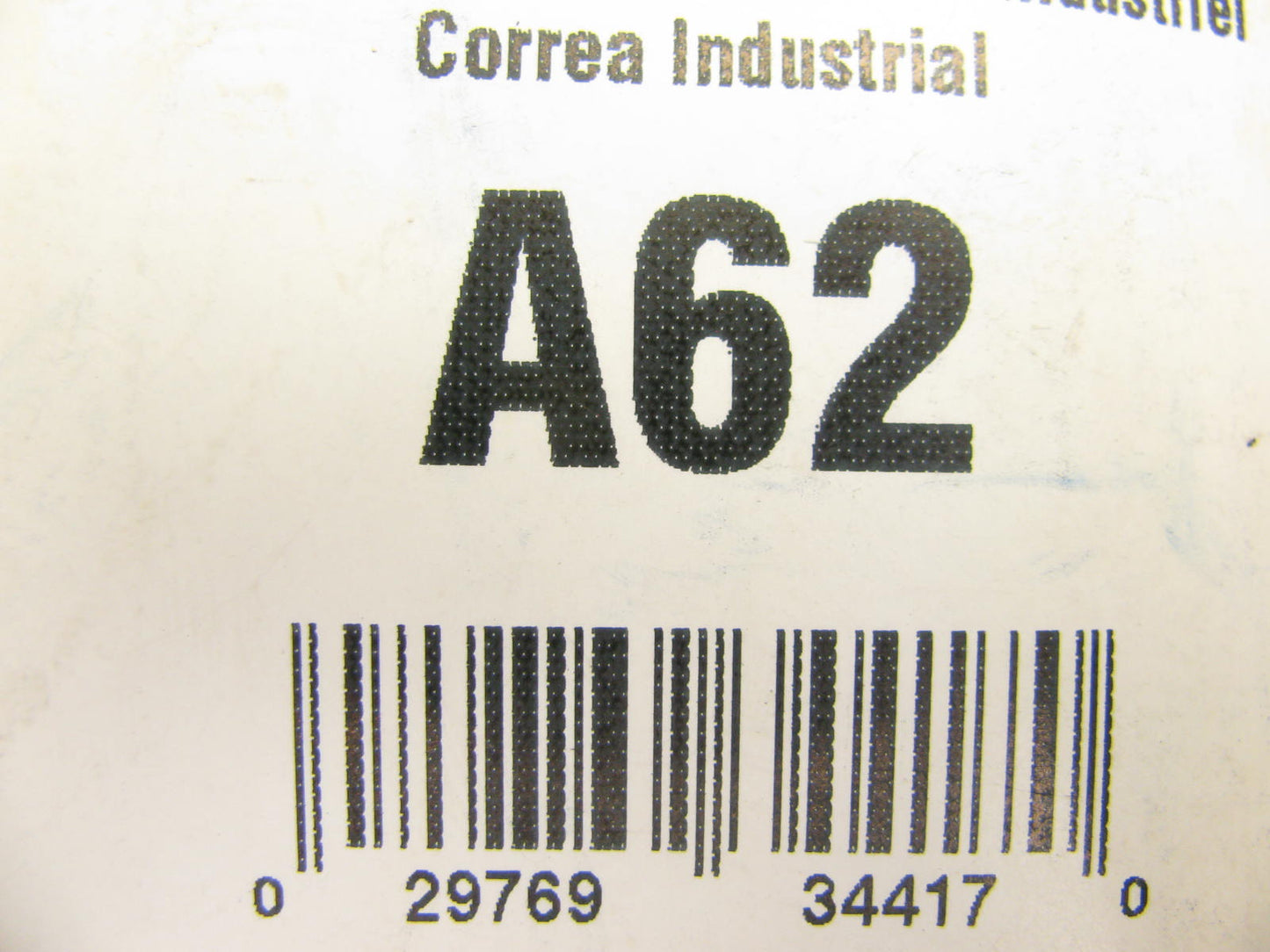 Gates A62 Industrial Accessory Drive Belt - 1/2'' X 64''