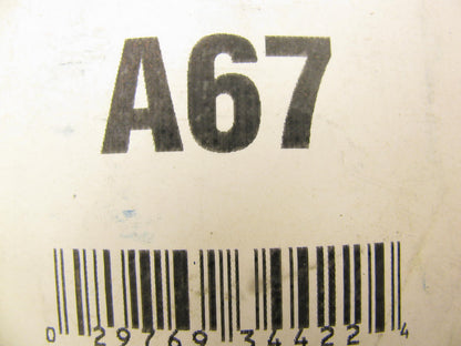 Gates A67 Industrial Accessory Drive Belt - 1/2'' X 69''