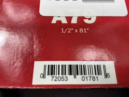 Gates A79 Industrial Accessory Drive Belt - 1/2'' X 81''