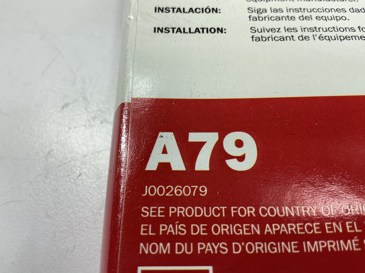 Gates A79 Industrial Accessory Drive Belt - 1/2'' X 81''