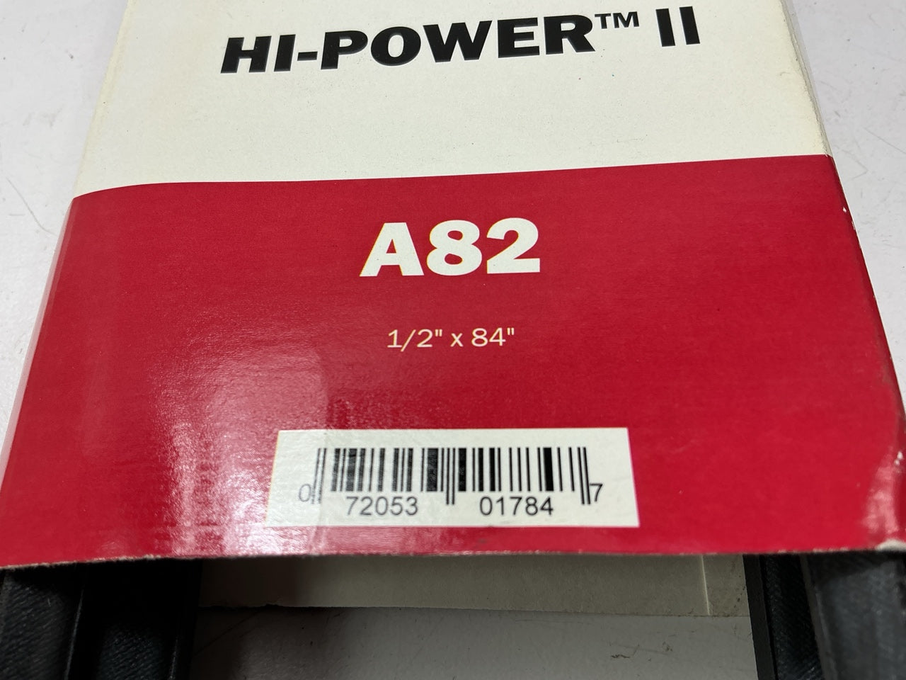Gates A82 Industrial Accessory Drive Belt - 1/2'' X 84''