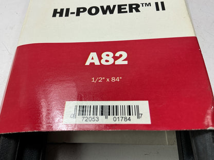 Gates A82 Industrial Accessory Drive Belt - 1/2'' X 84''