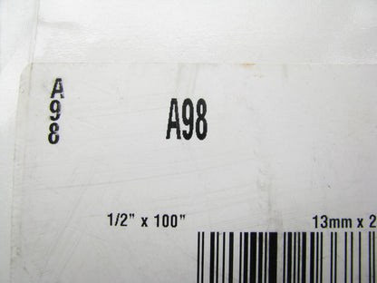 Gates A98 Industrial Accessory Drive Belt - 1/2'' X 100''