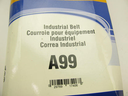 Gates A99 Industrial Accessory Drive Belt - 1/2'' X 101''