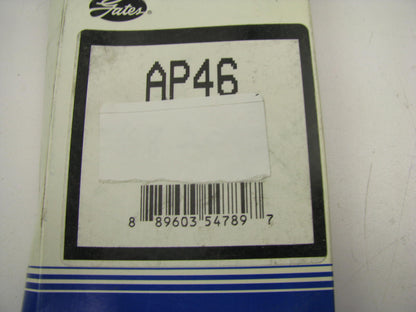 Gates AP46 Industrial Accessory Drive Belt - 1/2'' X 48''