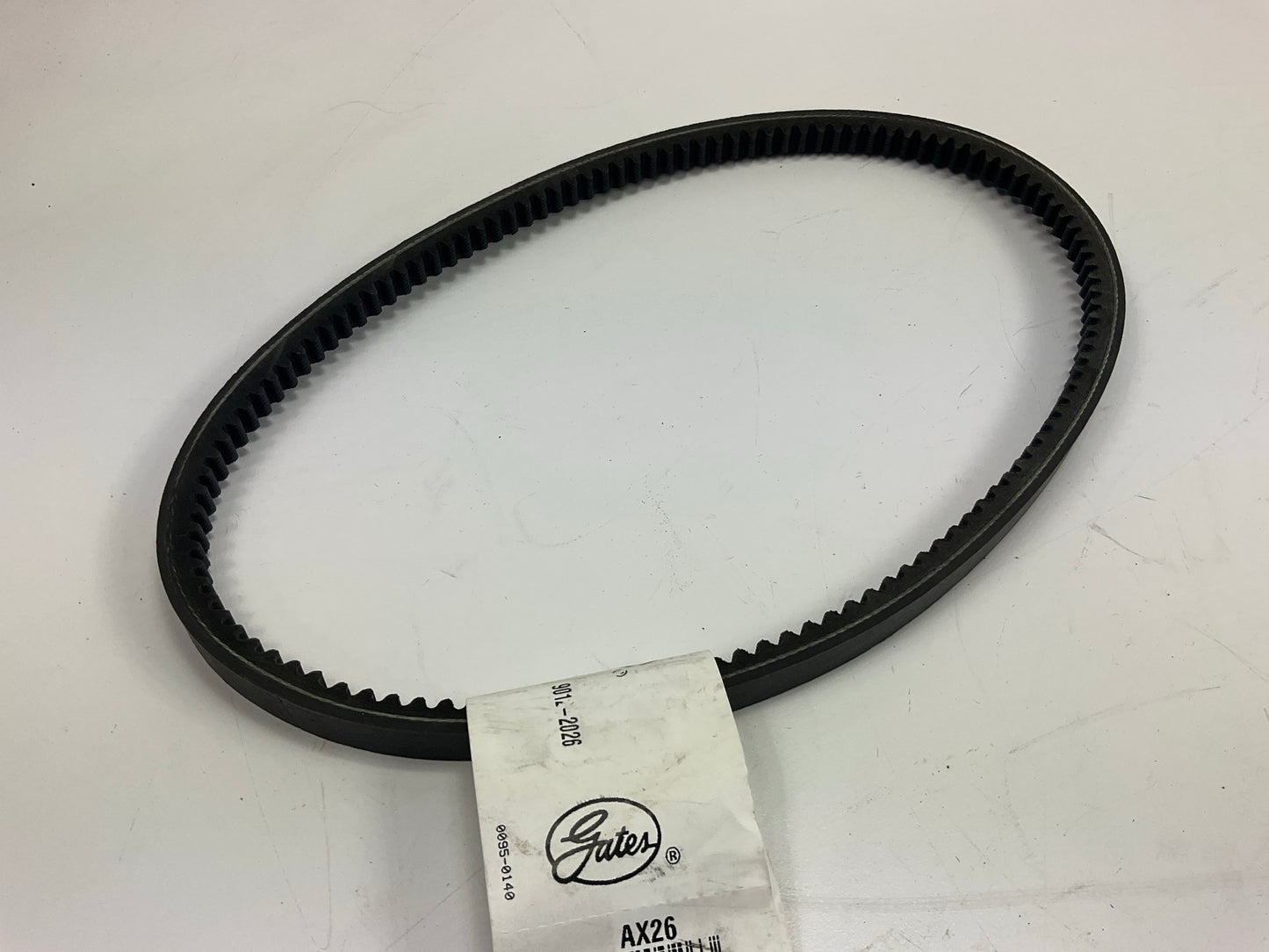Gates AX26 Cogged Industrial Accessory Drive V-Belt - 0.53'' X 28.39''