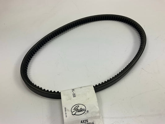Gates AX26 Cogged Industrial Accessory Drive V-Belt - 0.53'' X 28.39''