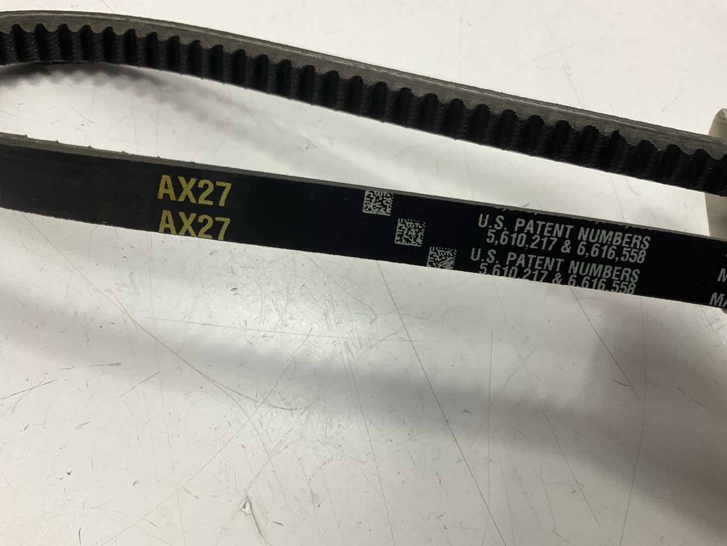 Gates AX27 Accessory Drive Cogged Belt - 1/2'' X 29''