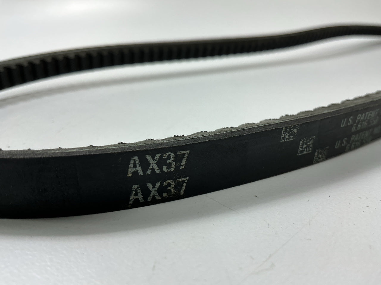 Gates AX37 Cogged Industrial Accessory Drive Belt - 1/2'' X 37''