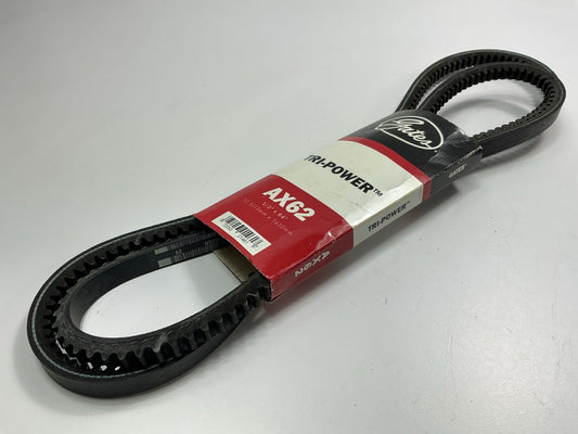 Gates AX62 Cogged Industrial Accessory Drive Belt, 1/2'' X 64''