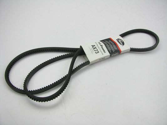 Gates AX73 Industrial Cogged Accessory Drive Belt - 1/2'' X 75''