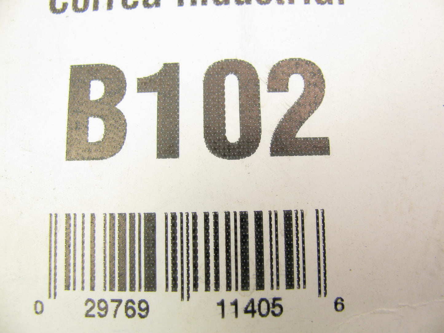 Gates B102 Industrial Accessory Drive Belt - 21/32'' X 105.00''