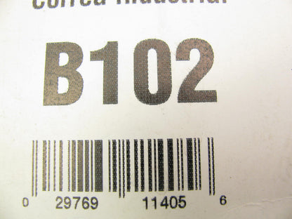 Gates B102 Industrial Accessory Drive Belt - 21/32'' X 105.00''