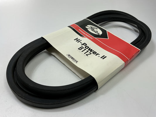 Gates B112 Industrial Accessory Drive Belt - 21/32'' X 112''