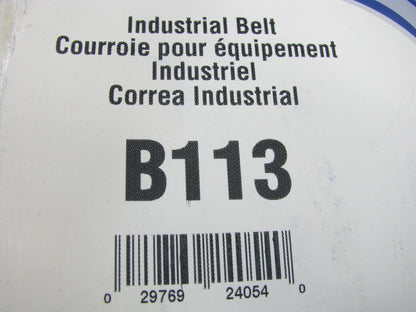 Gates B113 Industrial Accessory Drive Belt - 21/32'' X 116''