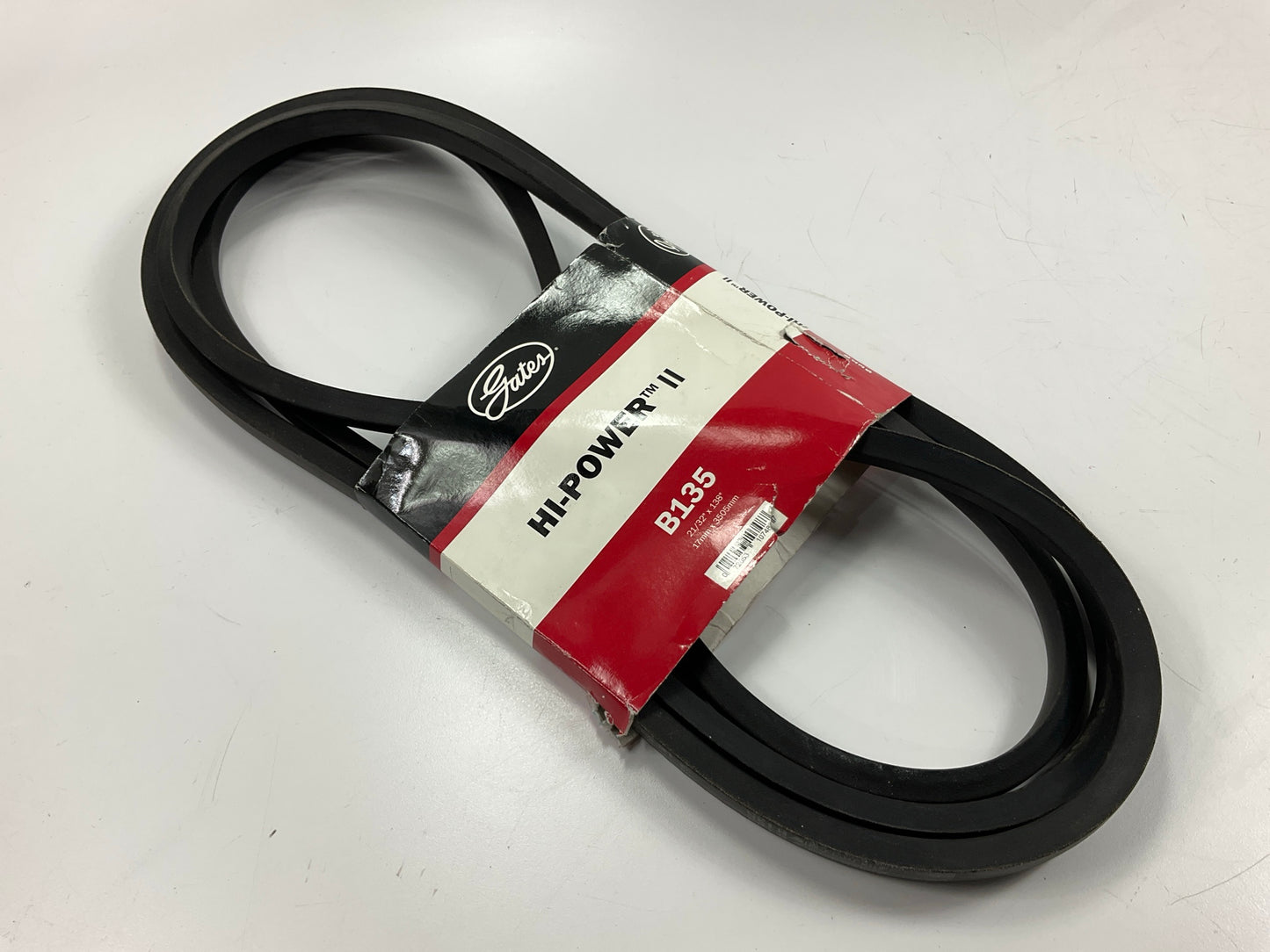 Gates B135 Industrial Accessory Drive Belt - 21/32'' X 138''