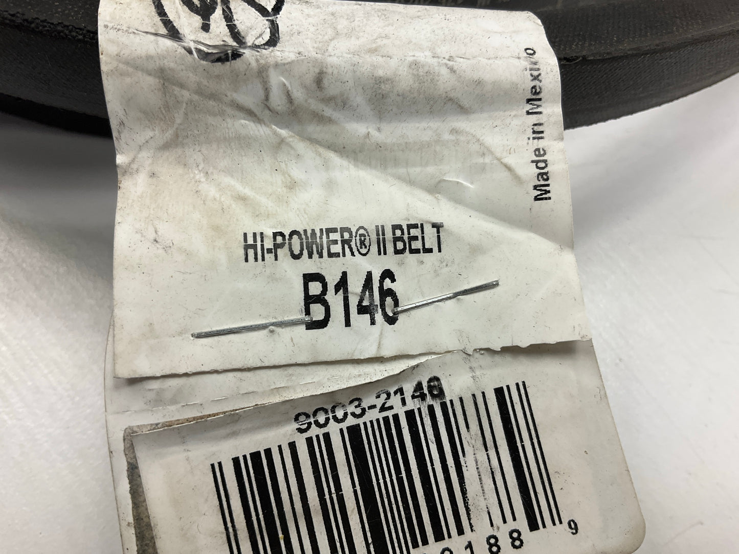 Gates B146 Industrial Accessory Drive Belt -  B 21/32'' X 149''