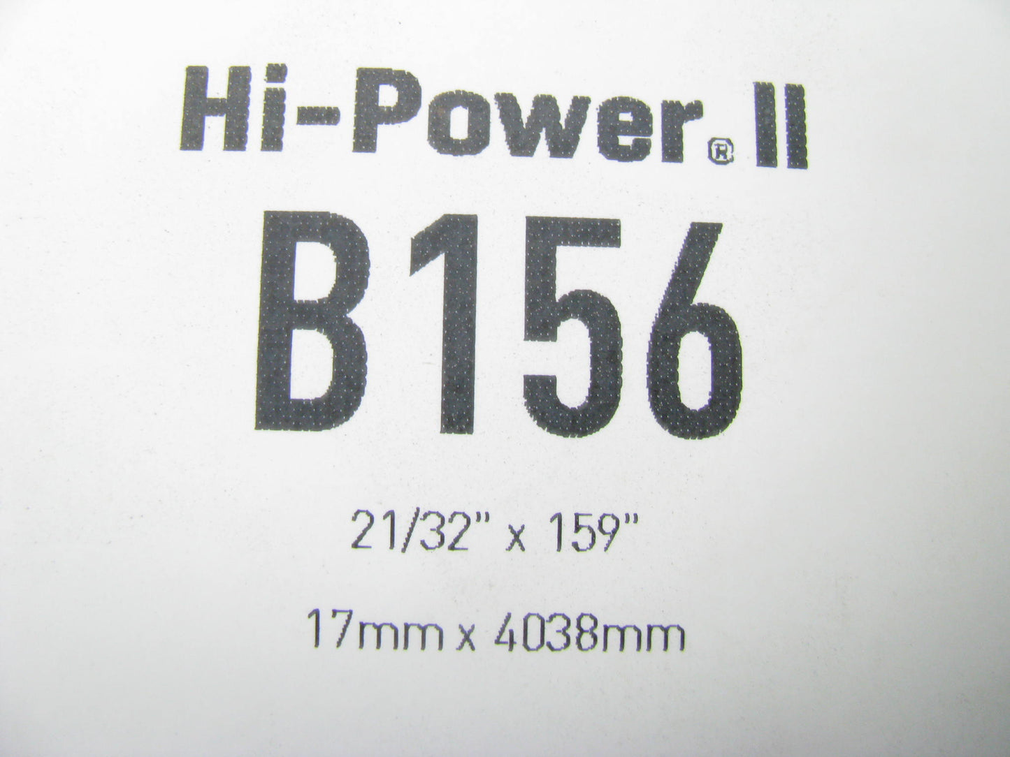 Gates B156 Industrial Accessory Drive Belt - 21/32'' X 159''