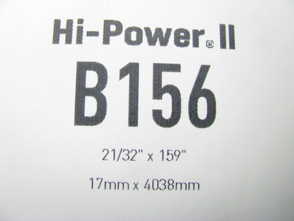 Gates B156 Industrial Accessory Drive Belt - 21/32'' X 159''