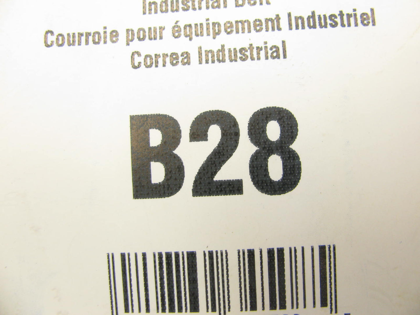 Gates B28 Industrial Accessory Drive Belt - 21/32'' X 31''