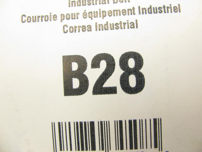 Gates B28 Industrial Accessory Drive Belt - 21/32'' X 31''