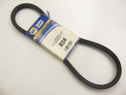 Gates B34 Industrial Accessory Drive Belt - 21/32'' X 37''