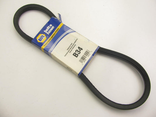 Gates B34 Industrial Accessory Drive Belt - 21/32'' X 37''