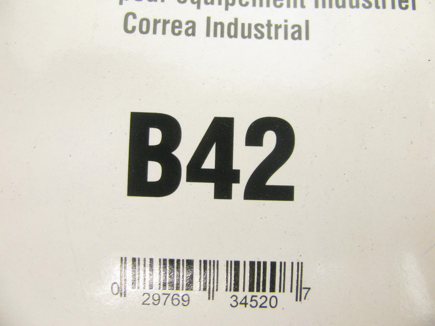 Gates B42 Industrial Accessory Drive Belt - 21/32'' X 45''