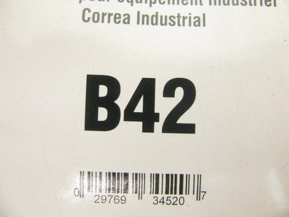 Gates B42 Industrial Accessory Drive Belt - 21/32'' X 45''