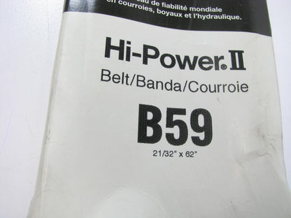 Gates B59 Industrial Accessory Drive Belt - 21/32'' X 61''