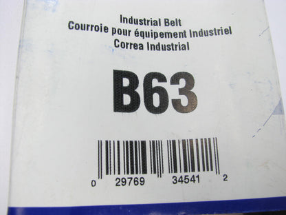 Gates B63 Industrial Accessory Drive Belt - 5/8'' X 66''