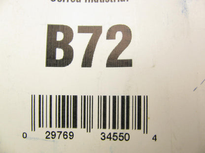 Gates B72 Industrial Accessory Drive Belt - 21/32'' X 75''