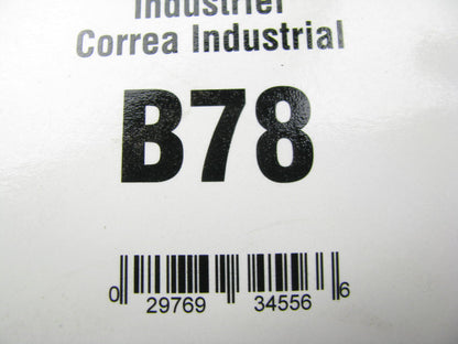Gates B78 Industrial Accessory Drive Belt - 5/8'' X 81''